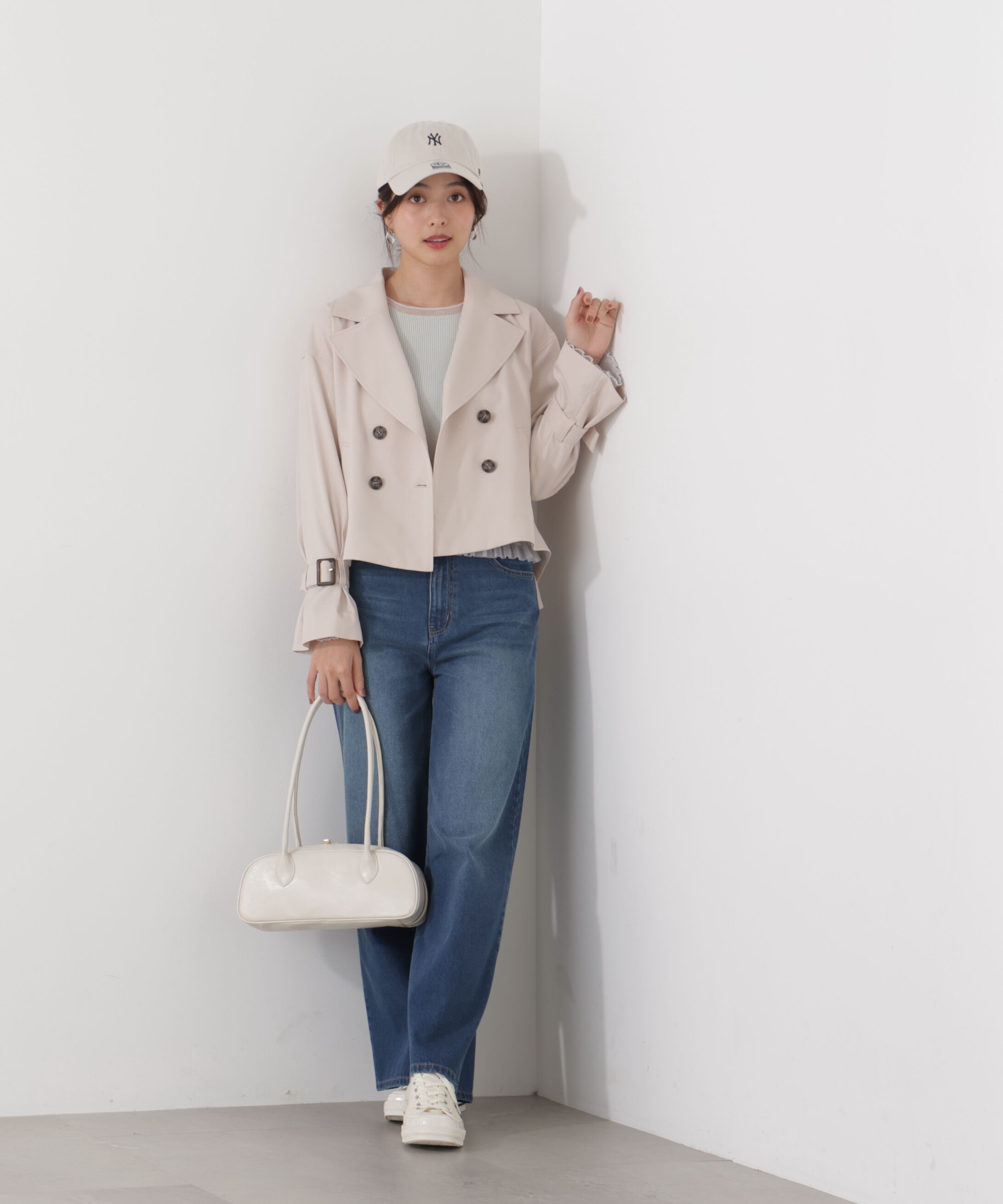 PROPORTION BODY DRESSING「〈a/mie〉ワイドデニムパンツ　26SS」|その他|