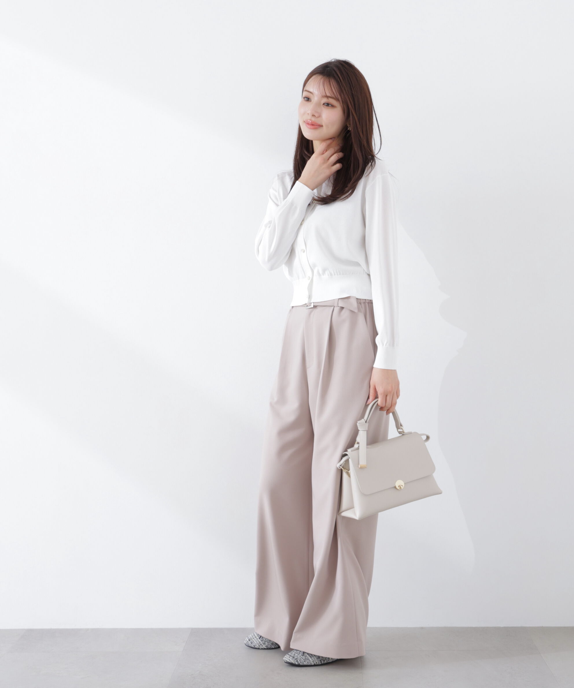 PROPORTION BODY DRESSING「ベルトドッキングワイドパンツ　26SS」|その他|