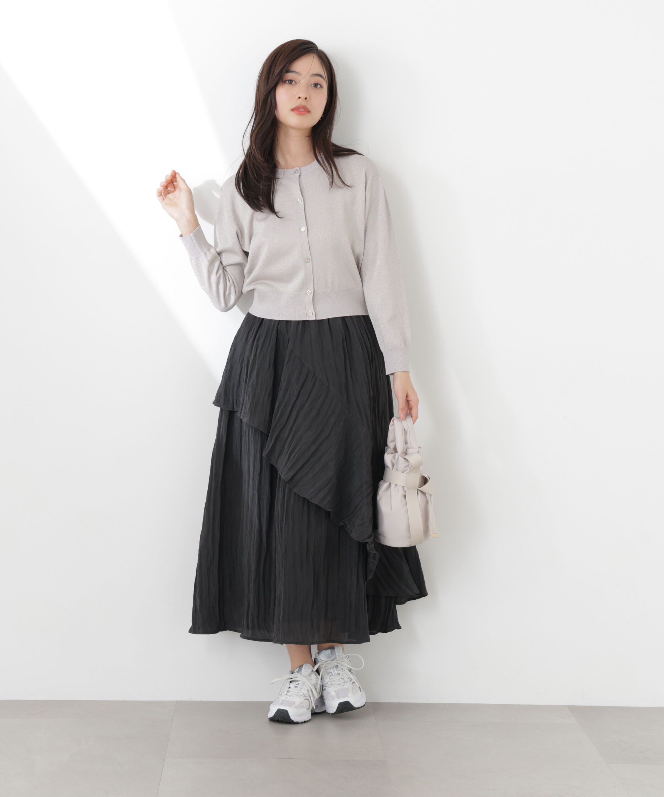 PROPORTION BODY DRESSING「＜ウォッシャブル/UV＞ベーシックカーディガン　26SS」|カーディガン|