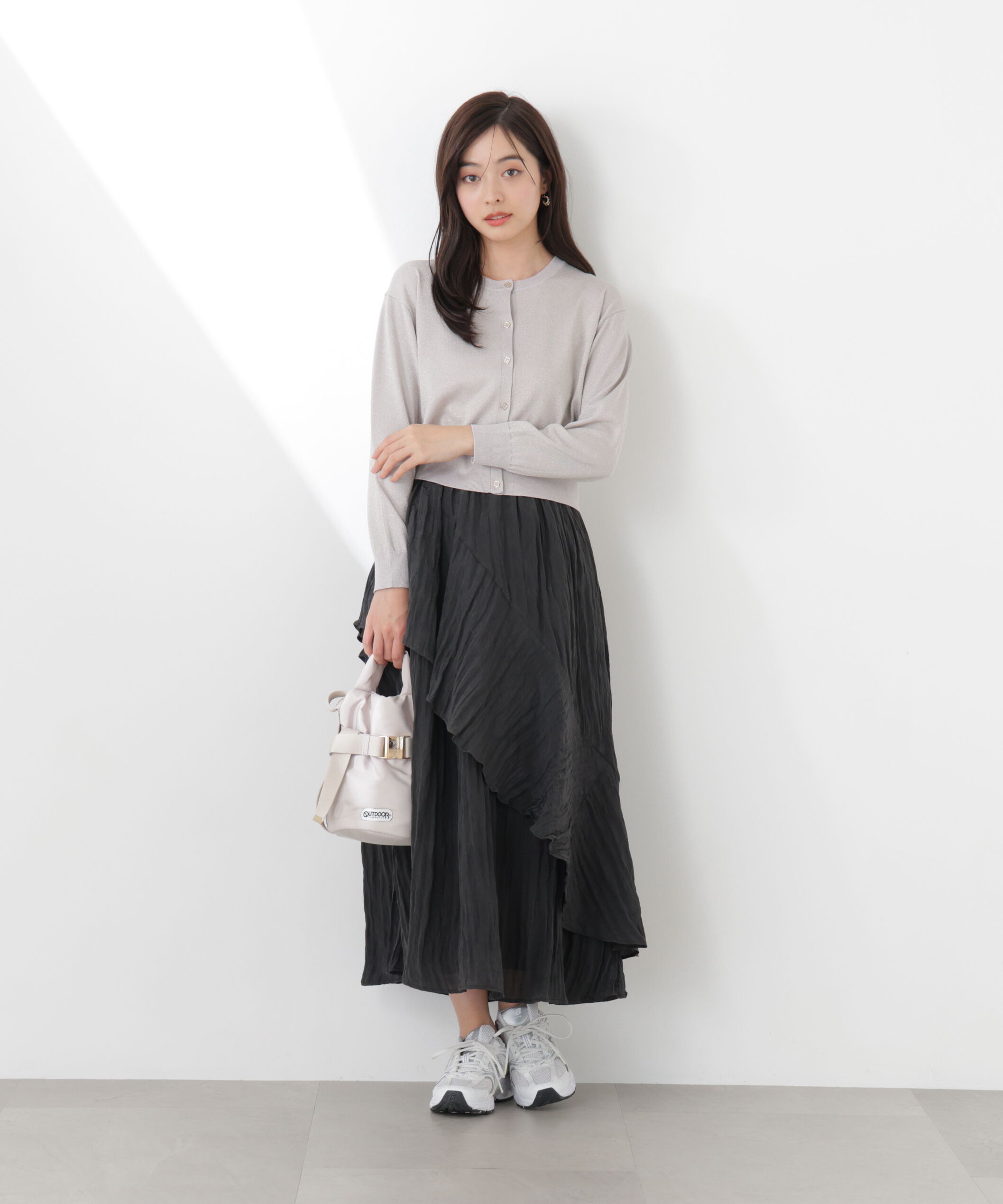 PROPORTION BODY DRESSING「＜ウォッシャブル/UV＞ベーシックカーディガン　26SS」|カーディガン|