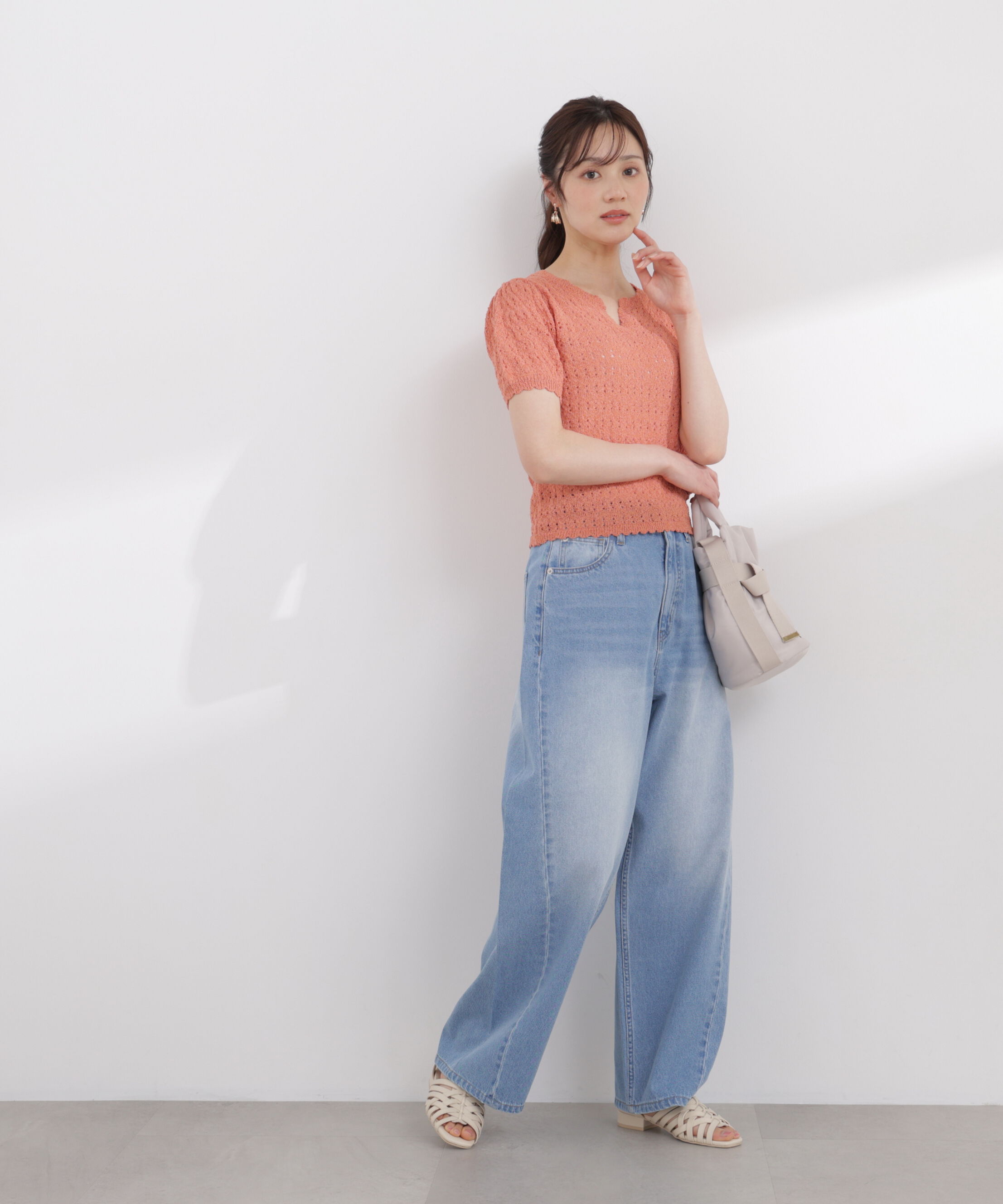 PROPORTION BODY DRESSING「〈a/mie〉ワイドバレルパンツ 26SS」|その他|
