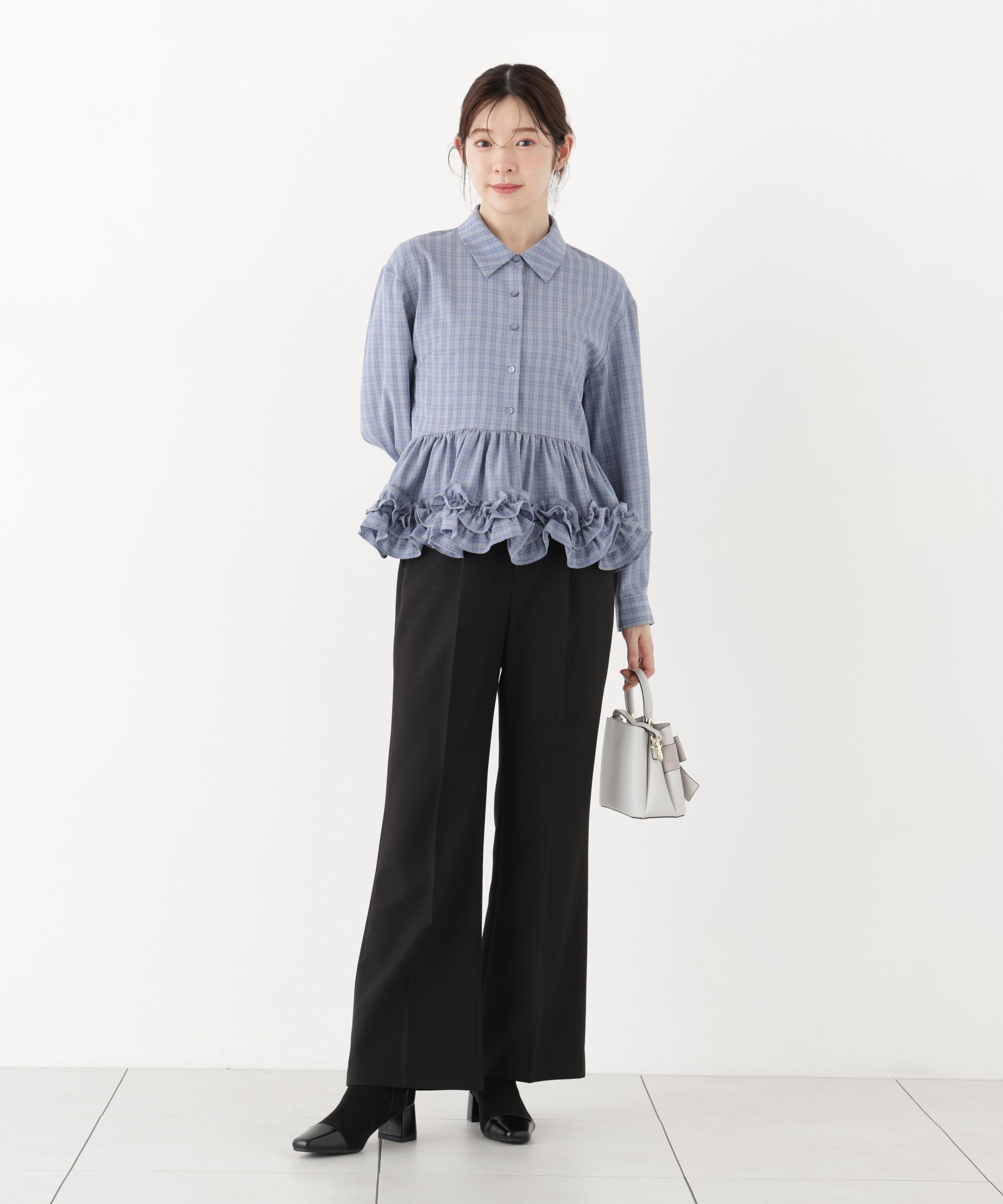 PROPORTION BODY DRESSING「＜加藤栞さん着用＞レディーフレアパンツ」|その他|