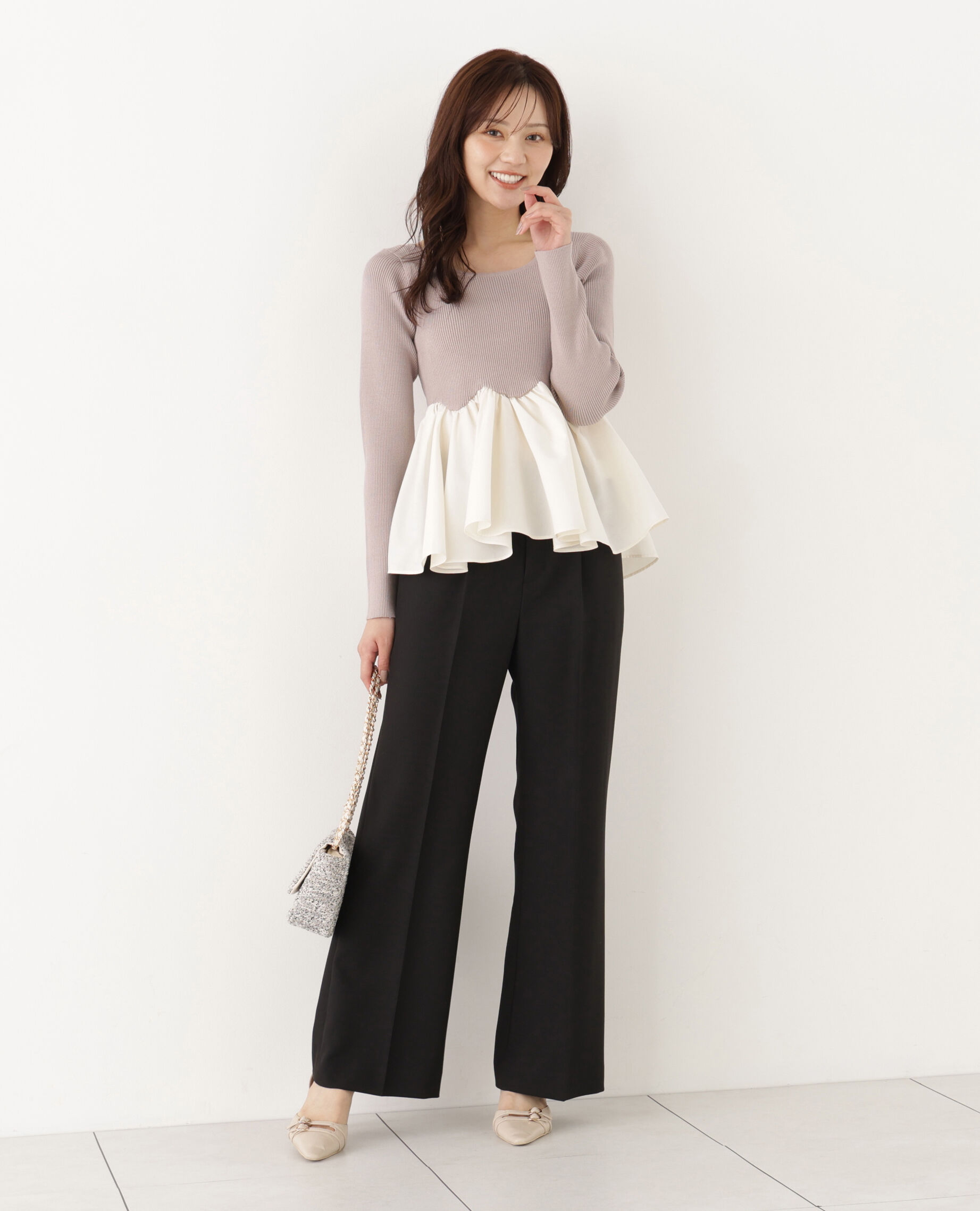 PROPORTION BODY DRESSING「＜加藤栞さん着用＞レディーフレアパンツ」|その他|