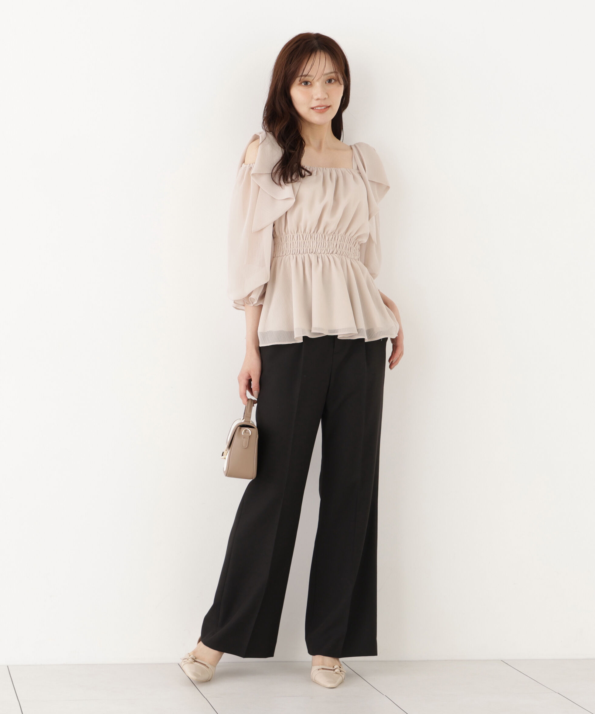 PROPORTION BODY DRESSING「＜加藤栞さん着用＞レディーフレアパンツ」|その他|