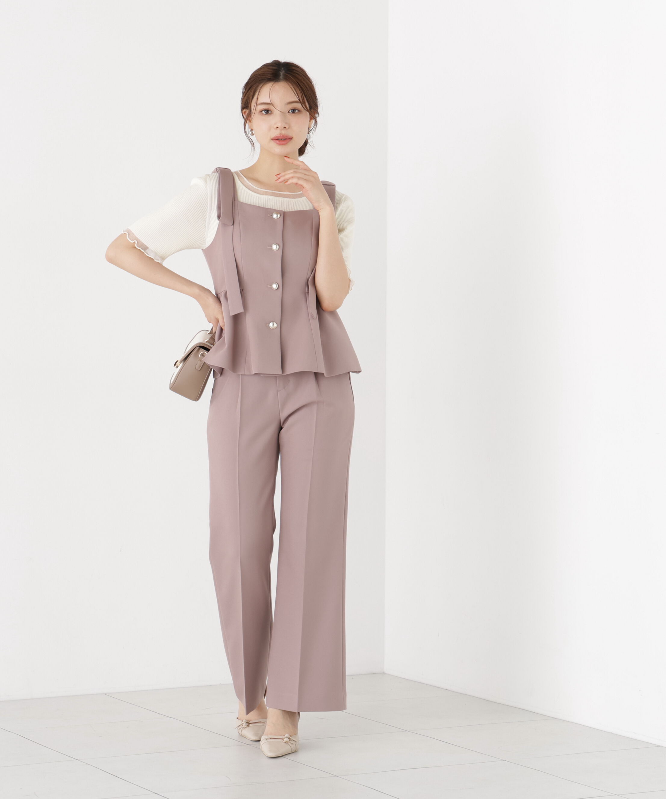 PROPORTION BODY DRESSING「＜加藤栞さん着用＞レディーフレアパンツ」|その他|