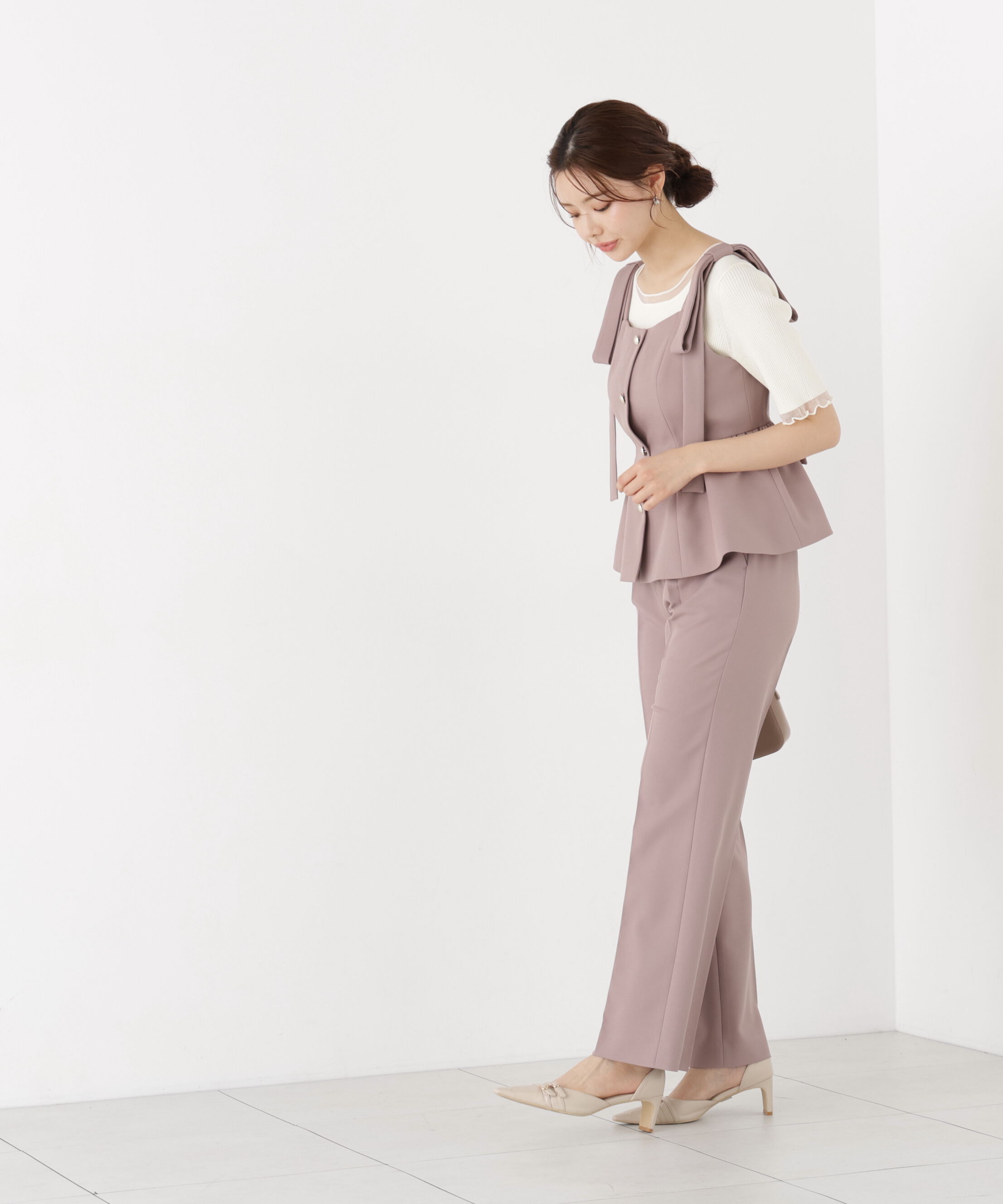 PROPORTION BODY DRESSING「＜加藤栞さん着用＞レディーフレアパンツ」|その他|