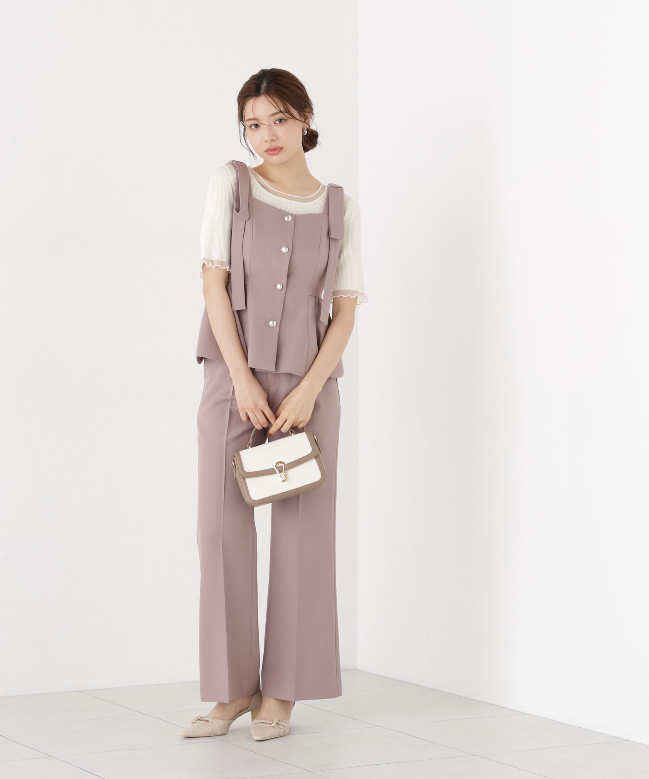 PROPORTION BODY DRESSING「＜加藤栞さん着用＞レディーフレアパンツ」|その他|