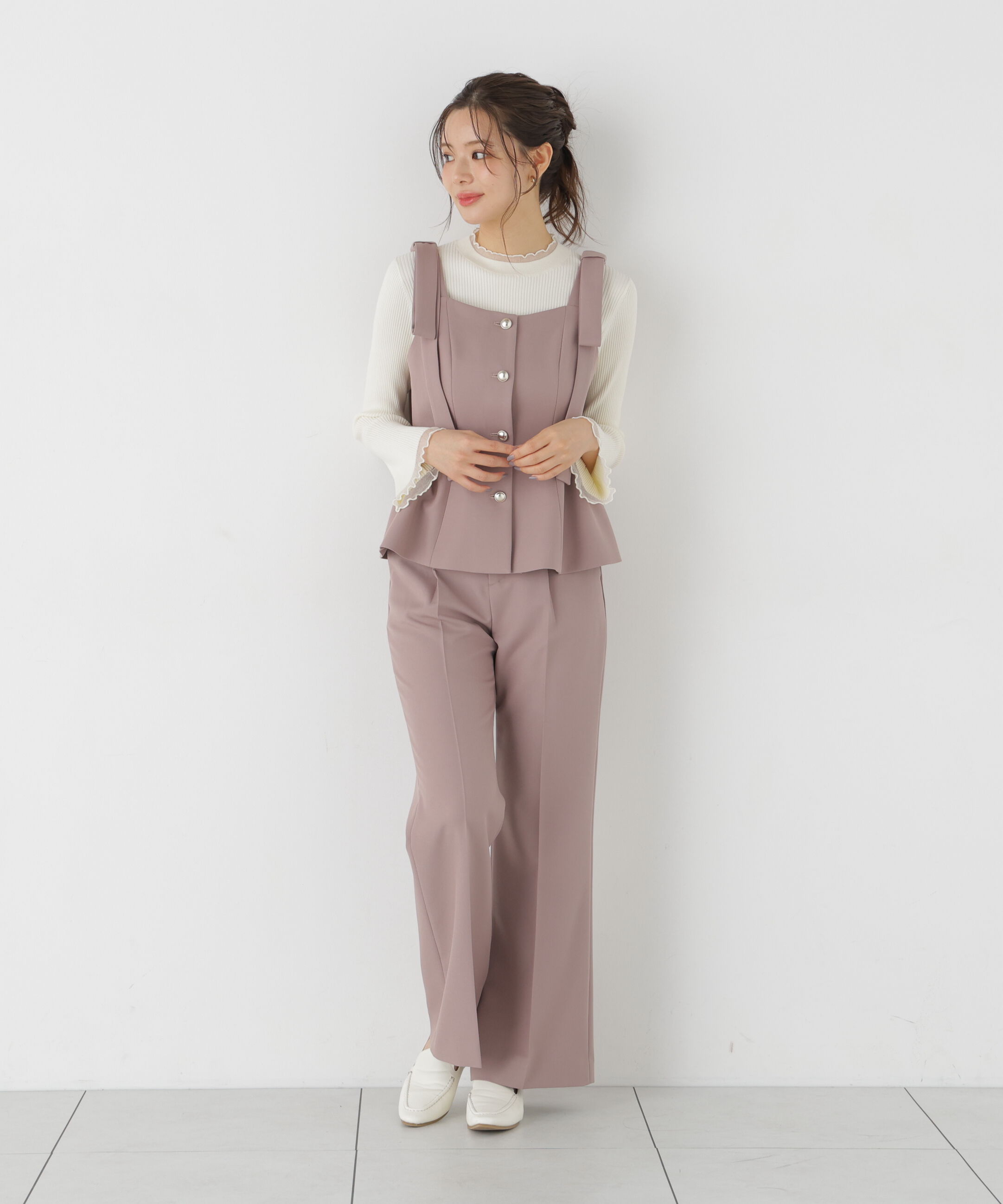 PROPORTION BODY DRESSING「＜加藤栞さん着用＞レディーフレアパンツ」|その他|