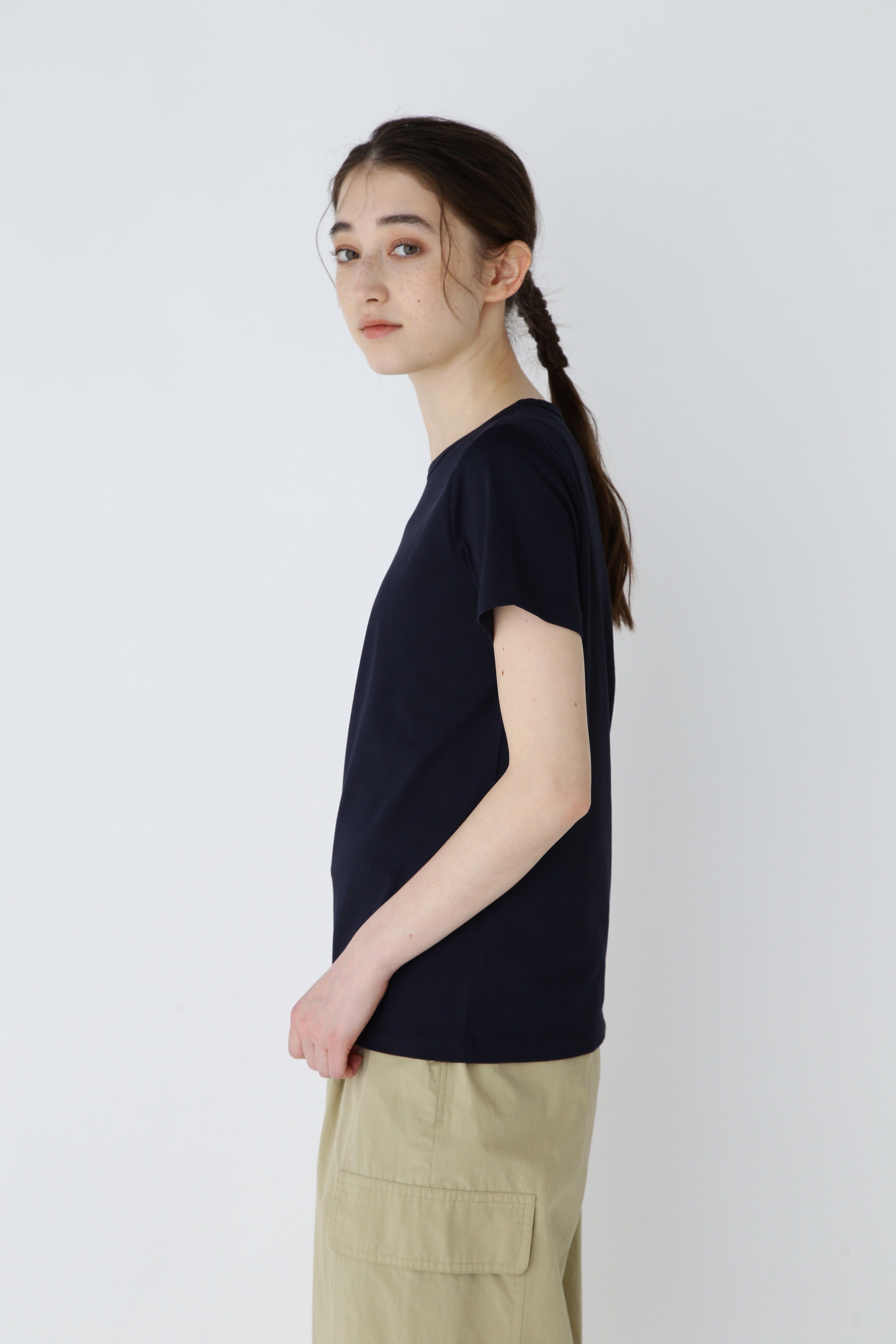  「オーガニック綿天竺Ｔシャツ」|Tシャツ・カットソー|