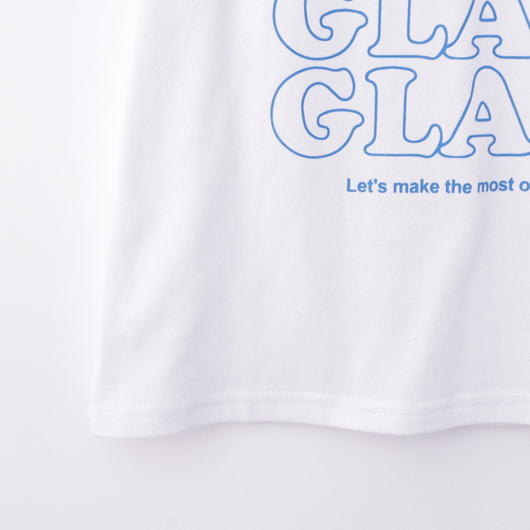 SHOO･LA･RUE「【100-150cm】プリントロゴTシャツ」|Tシャツ・カットソー|