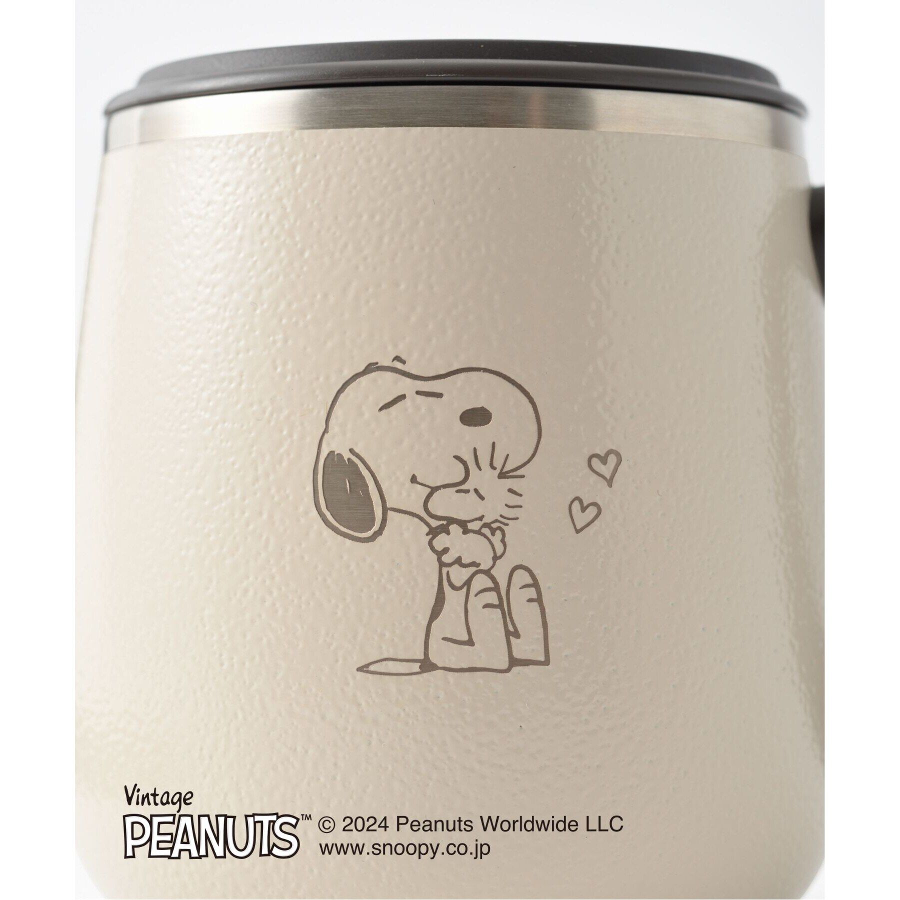 212 KITCHEN STORE「PEANUTS 蓋つきステンレスマグ Short ECUR ＜BRUNO ブルーノ＞」|グラス・マグカップ|