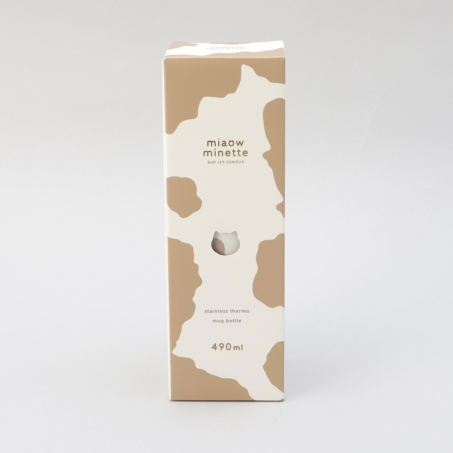 212 KITCHEN STORE「にゃお ねこみみステンレスマグボトル BE」|食器・キッチングッズ|