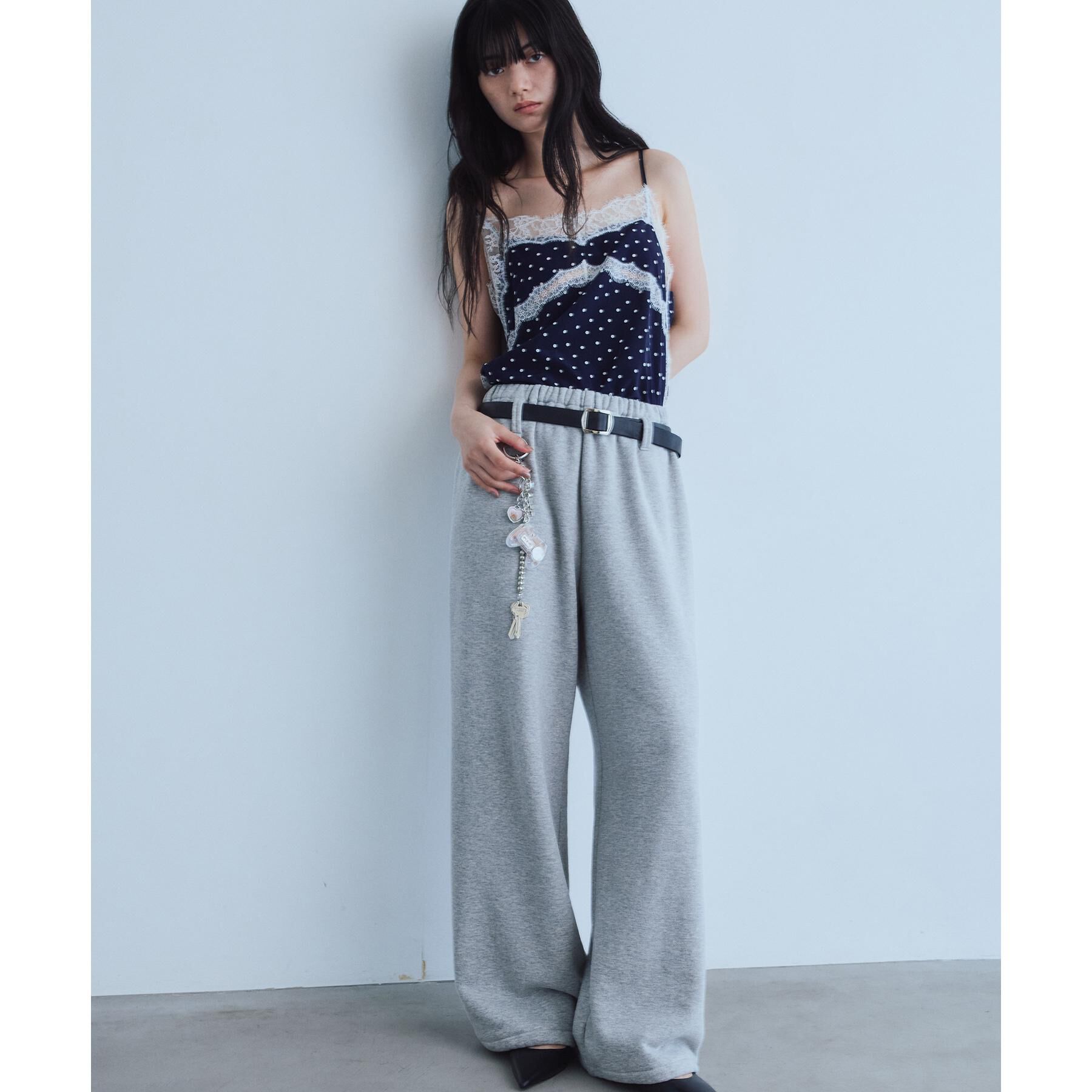 CODE A「dot lingerie lace cami」|キャミソール|