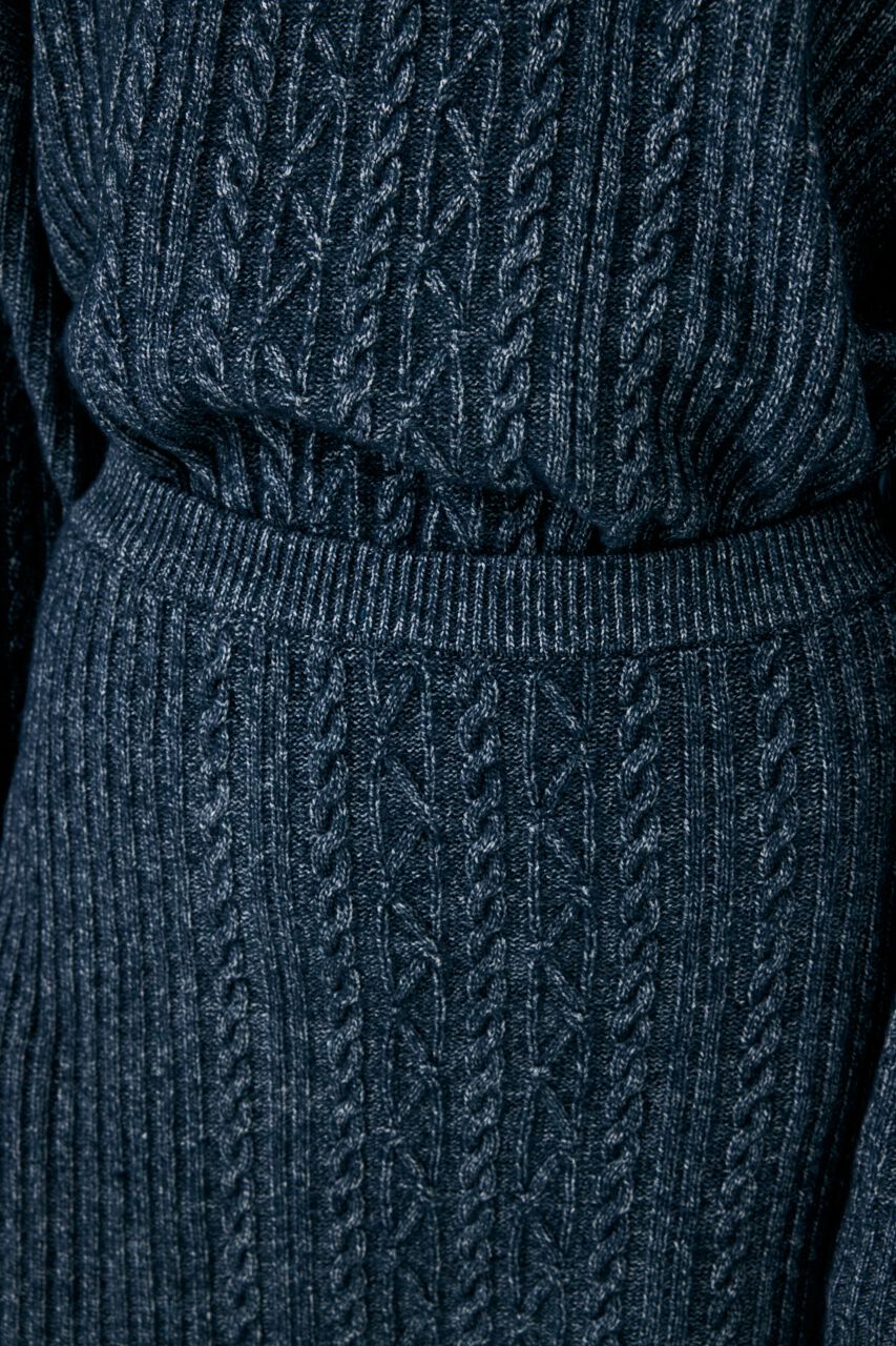 MOUSSY「RIB CABLE ミニスカート」|スカート|