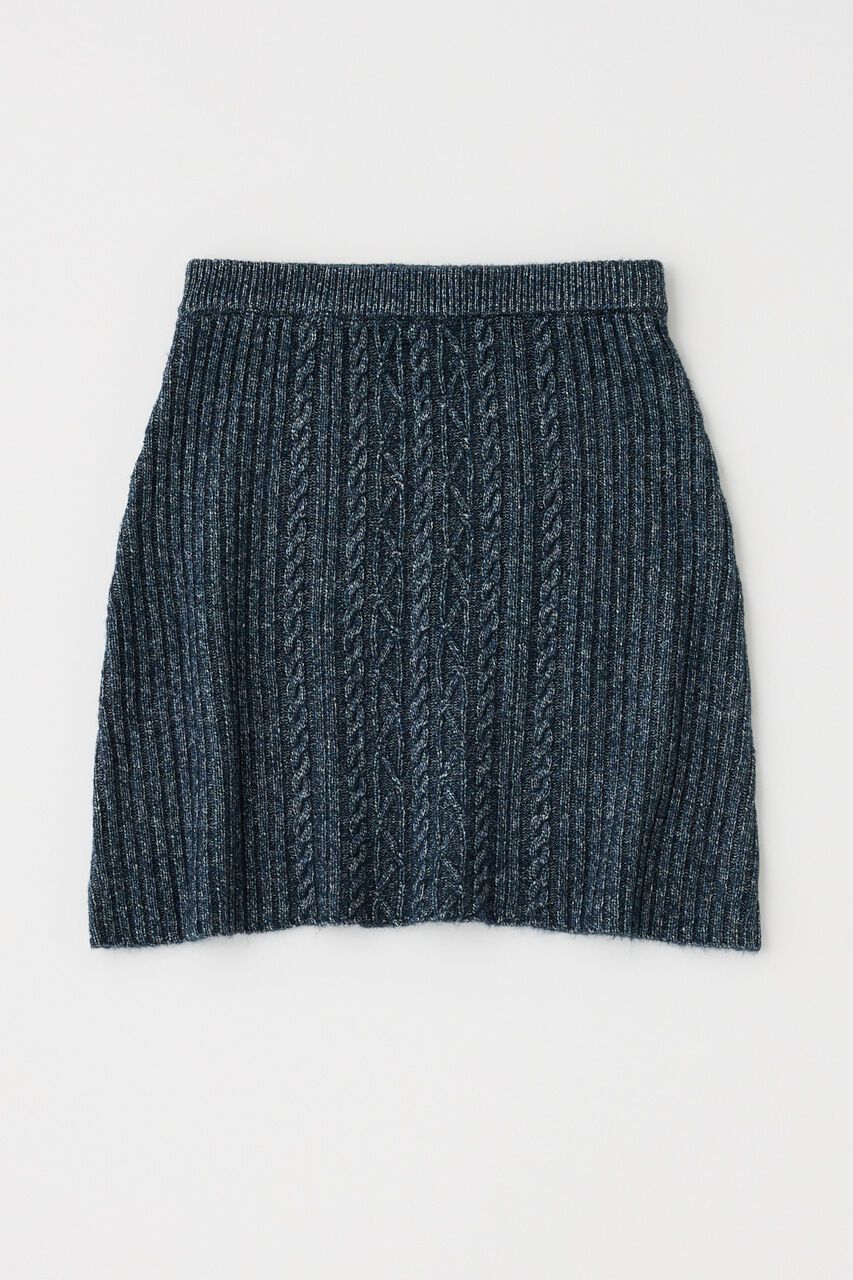 MOUSSY「RIB CABLE ミニスカート」|スカート|