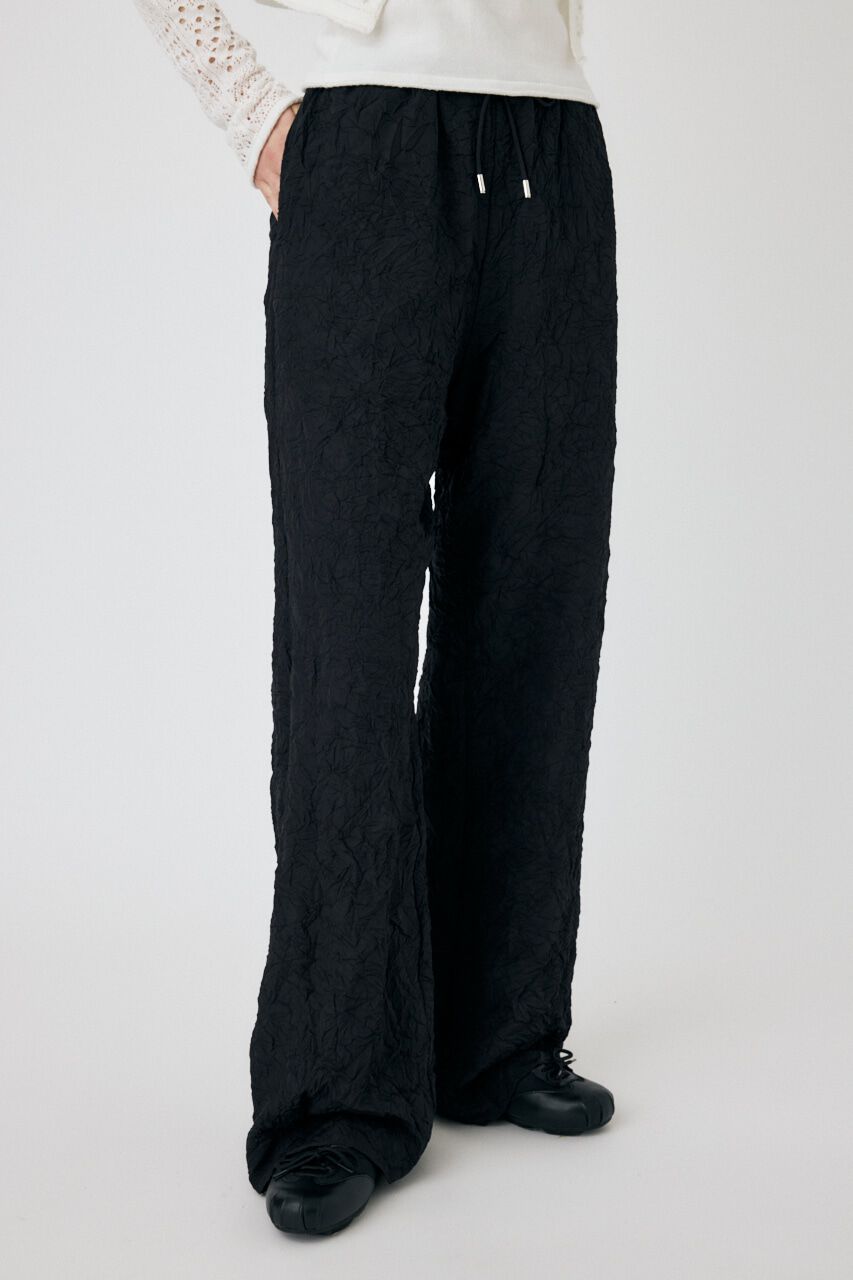 MOUSSY「CRINKLED サテンパンツ」|その他|