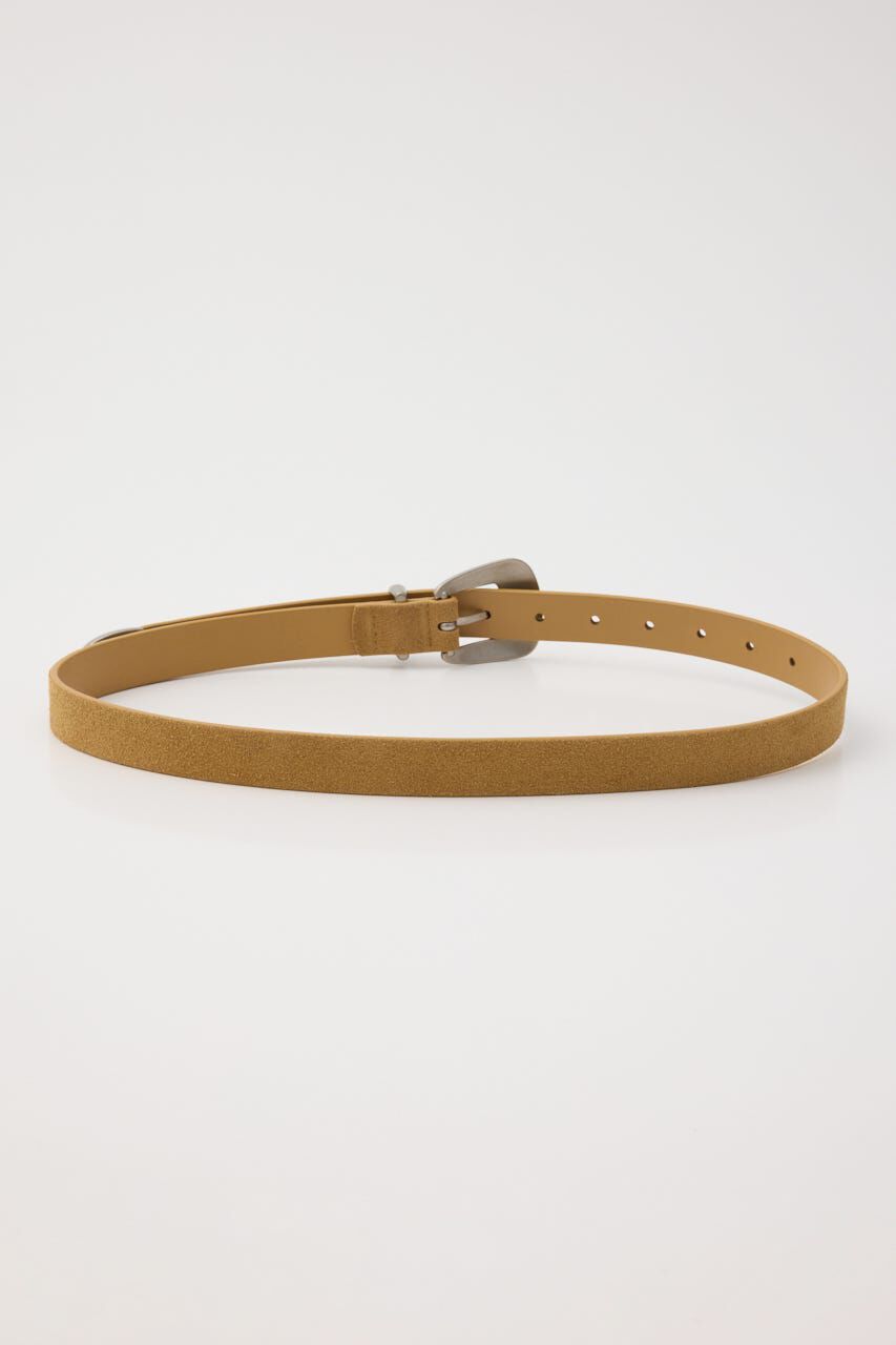 MOUSSY「GLOSS BUCKLE LEATHER ベルト」|ベルト|