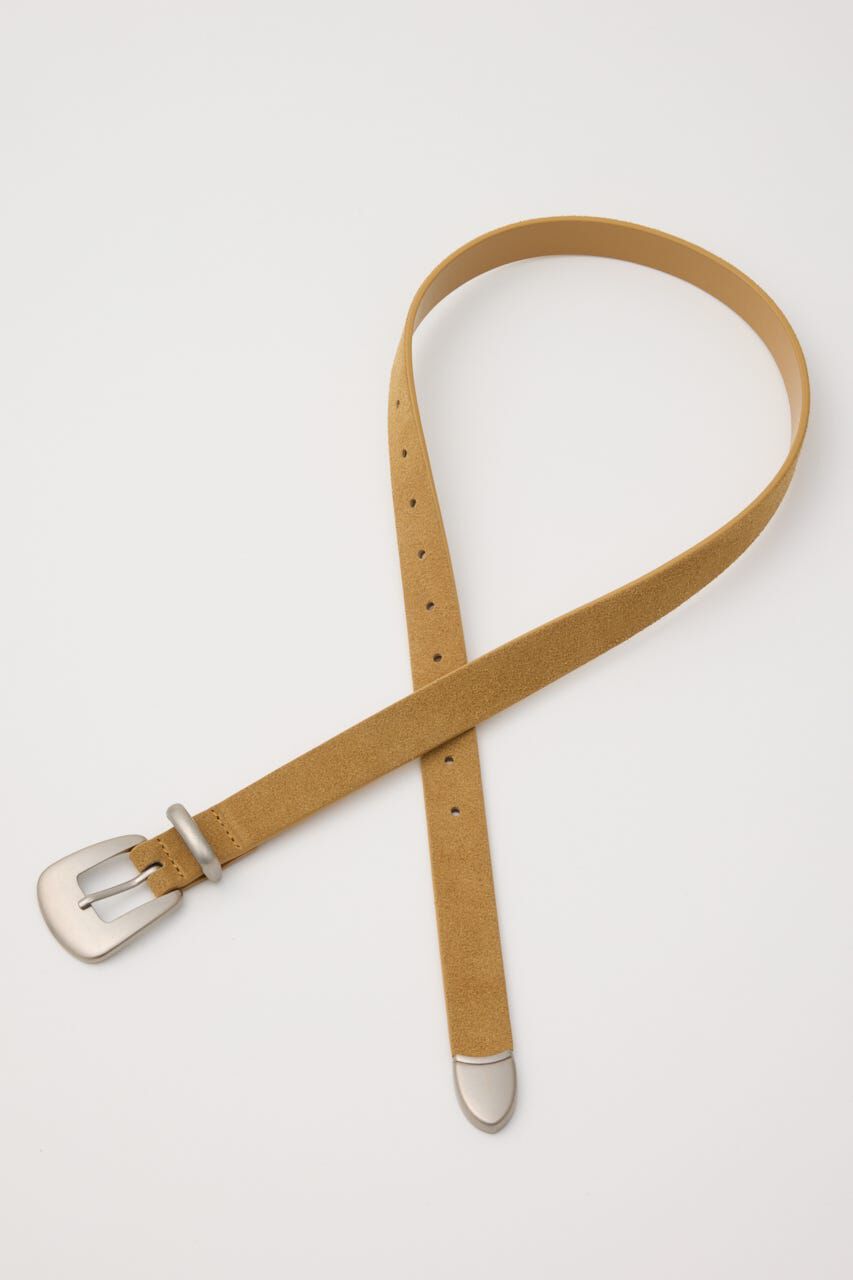 MOUSSY「GLOSS BUCKLE LEATHER ベルト」|ベルト|