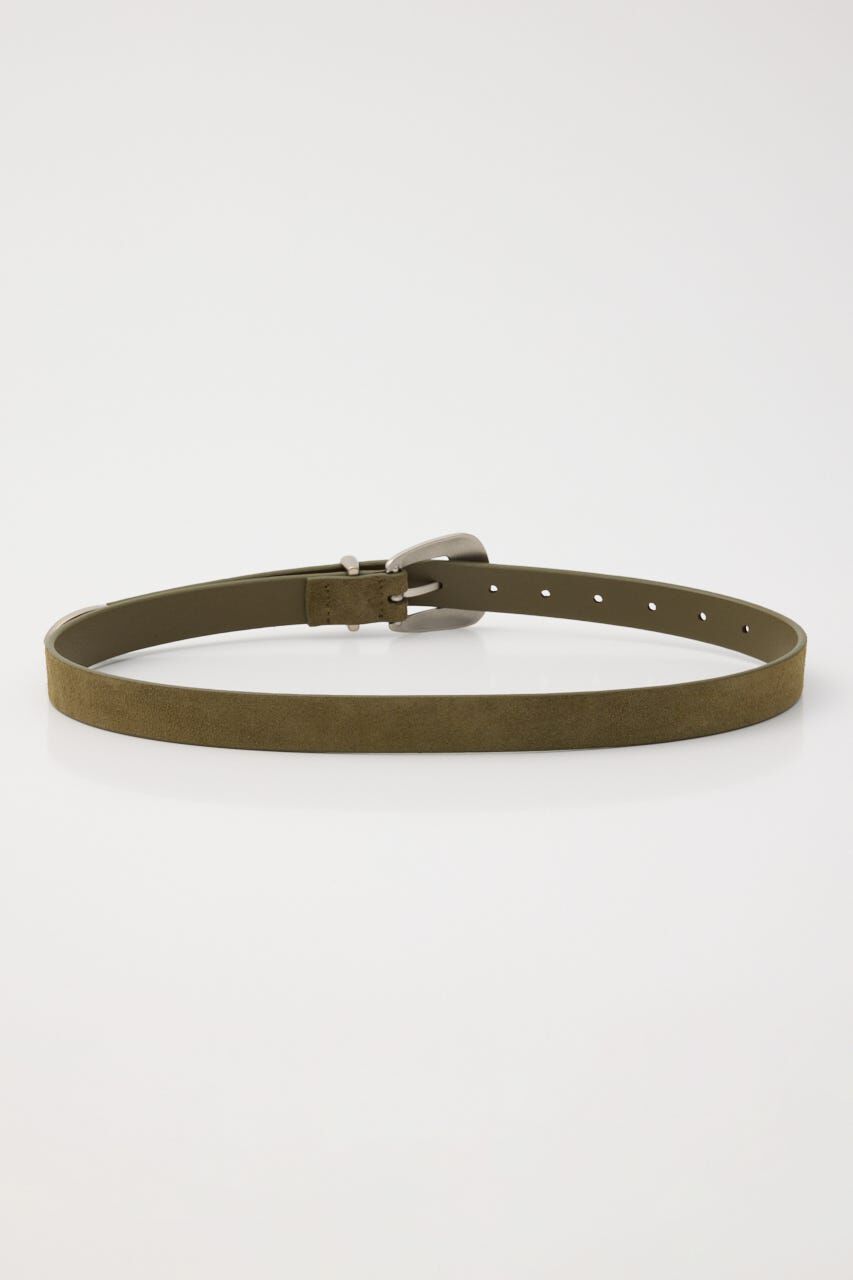 MOUSSY「GLOSS BUCKLE LEATHER ベルト」|ベルト|