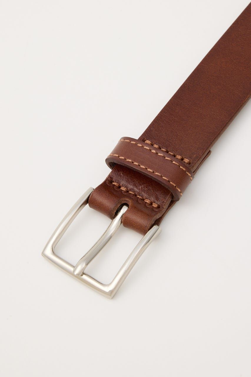 MOUSSY「LEATHER NARROW ベルト」|ベルト|