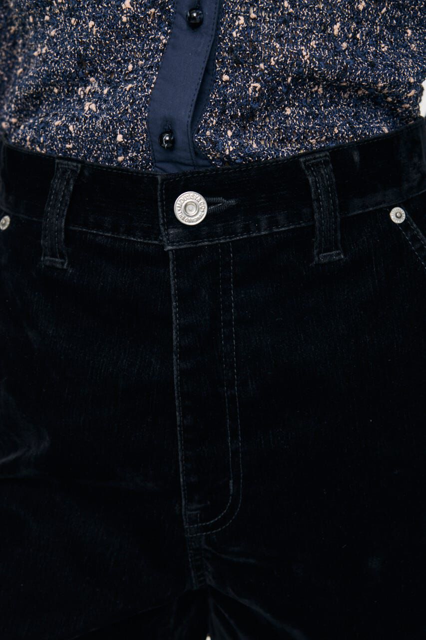 MOUSSY「VELVET MICRO ショーツ」|デニム|