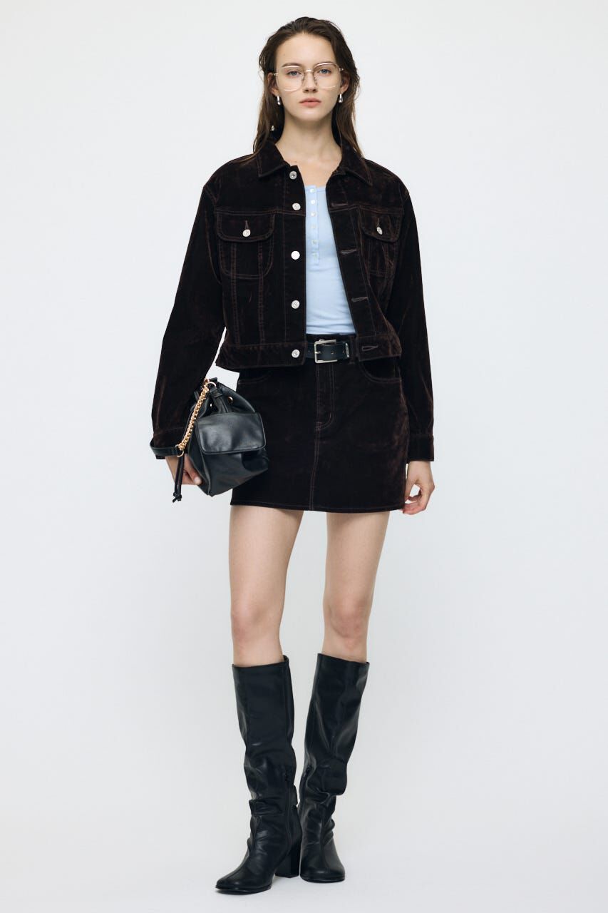 MOUSSY「VELVET MINI スカート」|スカート|
