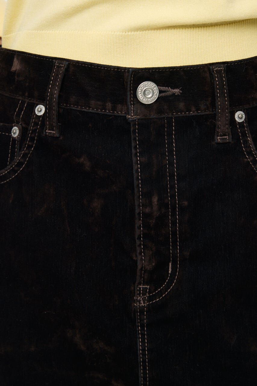 MOUSSY「VELVET MINI スカート」|スカート|