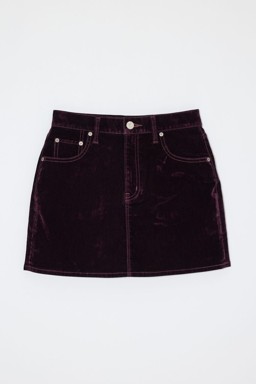 MOUSSY「VELVET MINI スカート」|スカート|BRD