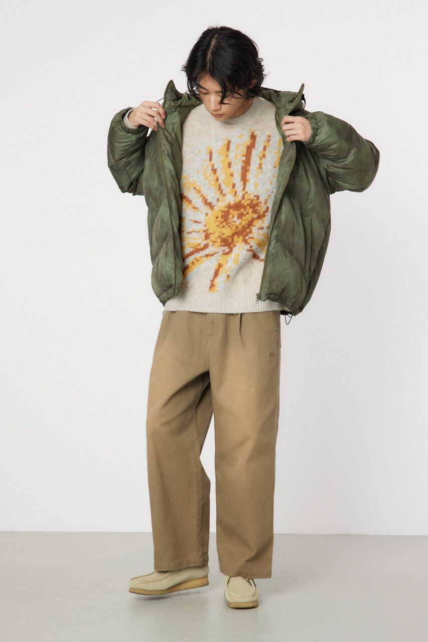 RODEO CROWNS「mottled pattern padding ジャケット」|ブルゾン・スタジャン|