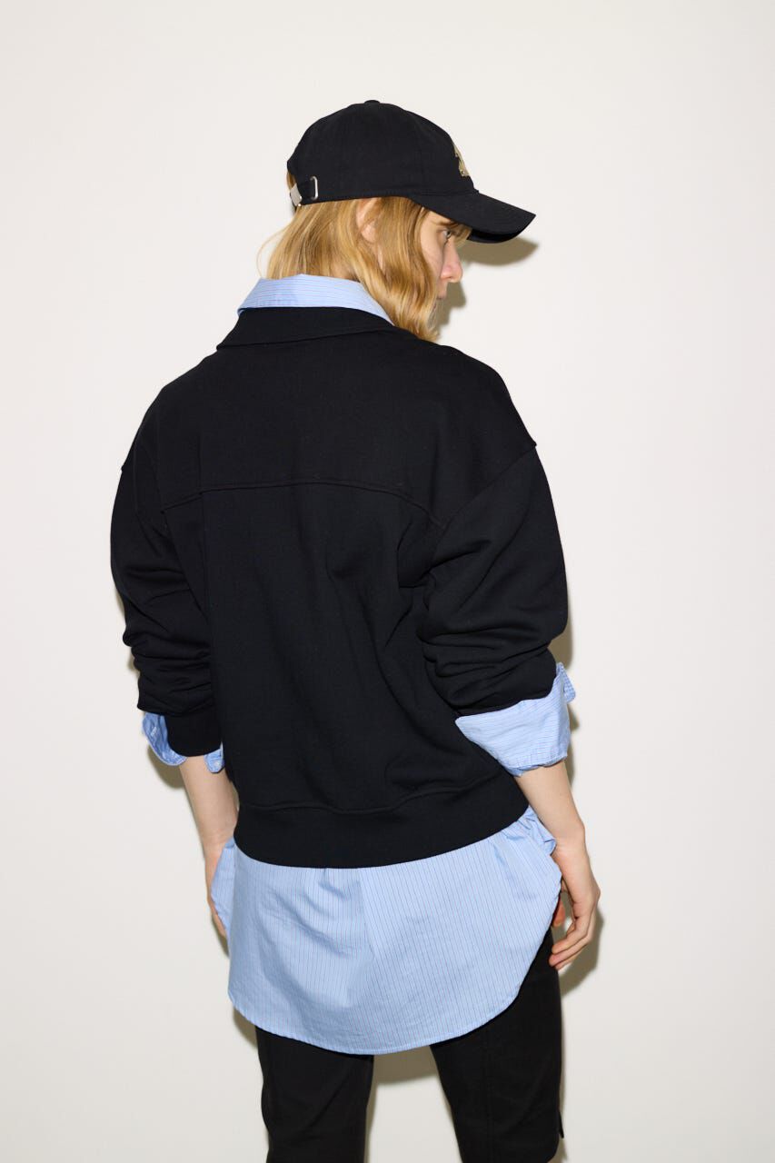 SLY「ZIP COLLAR SW トップス」|Tシャツ・カットソー|