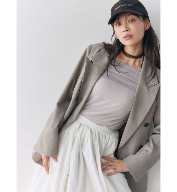 LAGUNAMOON「オフショルチュールトップス」|Tシャツ・カットソー|
