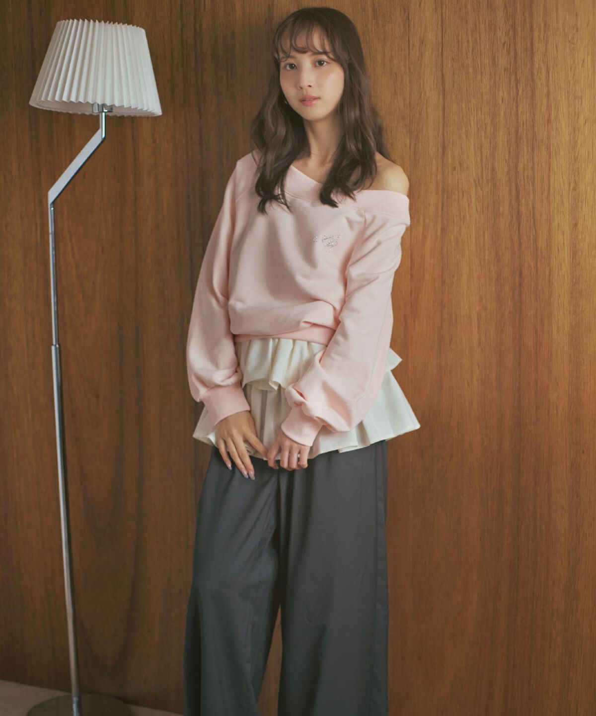 アンドクチュール「フリルミニスカートセットパンツ」|その他|