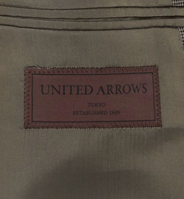 UNITED ARROWS「山栄 ハウンドトゥース シングル 3ボタン スーツ REGULAR MODEL」|スーツ|