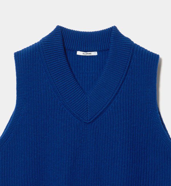 UNITED ARROWS「【別注】＜SLOANE＞Vネック ベスト」|ベスト・ジレ|