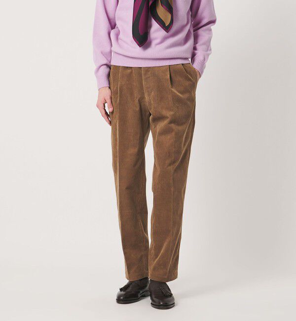 UNITED ARROWS「コーデュロイ 2プリーツ キャロット  パンツ」|その他|MOCA