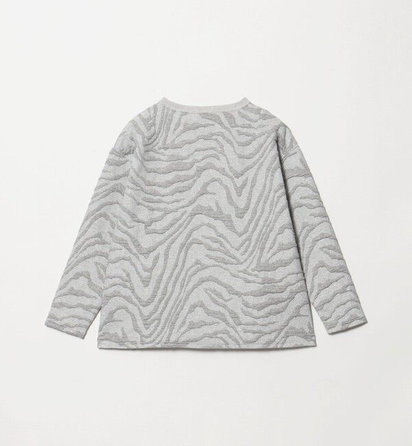 UNITED ARROWS「ジャガード スウェット プルオーバー カットソー」|Tシャツ・カットソー|