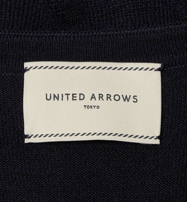 UNITED ARROWS「ウール ダブルフリル ニット」|ニット・セーター|