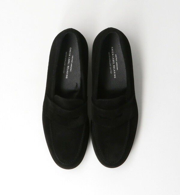 UNITED ARROWS green label relaxing「GLR ハッスイ スエード フレンチ ローファー -撥水-」|ローファー|