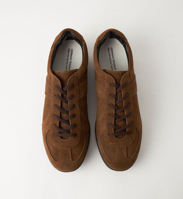 UNITED ARROWS green label relaxing「【別注】＜GERMAN TRAINeR＞GLR ジャーマントレーナー スエード スニーカー」|スニーカー|