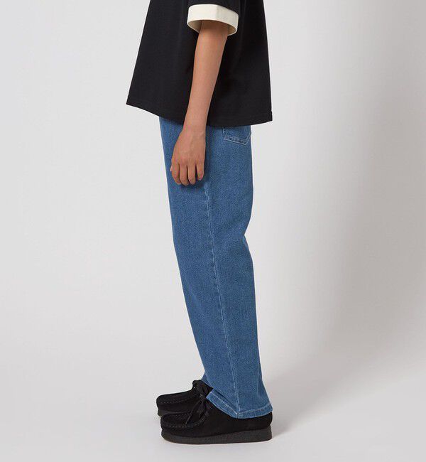 UNITED ARROWS green label relaxing「ストレッチデニム ストレートパンツ / キッズ  100cm-160cm - ストレッチ -」|デニム|