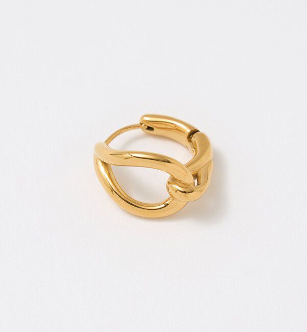 UNITED ARROWS green label relaxing「ドロップ フープピアス」|ピアス|
