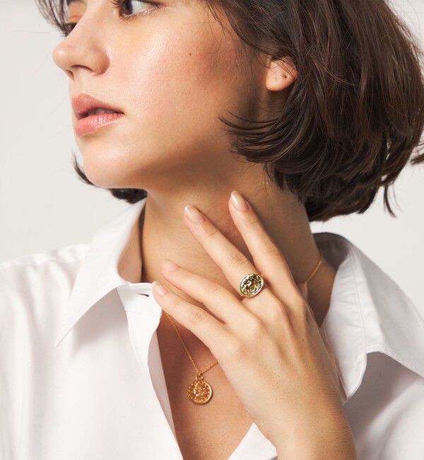 UNITED ARROWS green label relaxing「＜chibi jewels＞HRS コインリング」|リング|
