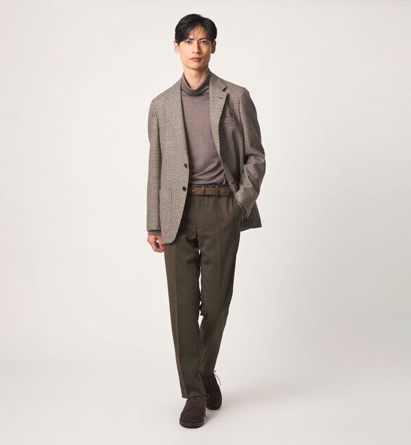 UNITED ARROWS green label relaxing「TWPU ツイル スタンダード アジャスター スラックス」|スラックス|