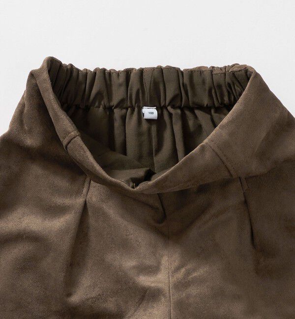 UNITED ARROWS green label relaxing「スエードライク タック キュロット / キッズ 100cm-160cm」|その他|