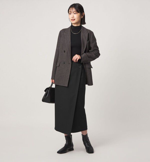UNITED ARROWS green label relaxing「［size SHORTあり］Daily Chic Iライン スカート ウォッシャブル ストレッチ」|タイト|