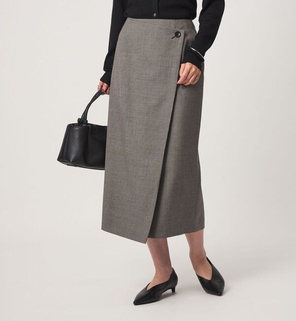 UNITED ARROWS green label relaxing「［size SHORTあり］Daily Chic Iライン スカート ウォッシャブル ストレッチ」|タイト|