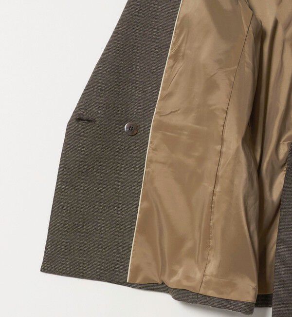 UNITED ARROWS green label relaxing「［size SHORT/TALLあり］ヘアライン ダブルジャケット ストレッチ」|テーラードジャケット|