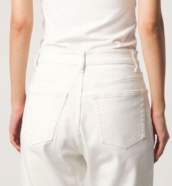 UNITED ARROWS green label relaxing「［size SHORT/TALLあり］＜EDWINコラボ＞セミフレア デニムパンツ オフホワイト」|デニム|