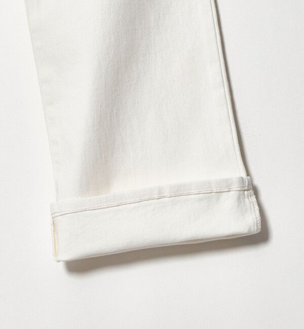 UNITED ARROWS green label relaxing「［size SHORT/TALLあり］＜EDWINコラボ＞セミフレア デニムパンツ オフホワイト」|デニム|