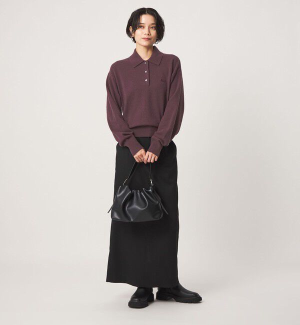 UNITED ARROWS green label relaxing「【別注】＜LACOSTE＞ポロニット」|ニット・セーター|